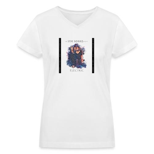The Steve Bonino Project - Electric - Women's V-Neck T-Shirt