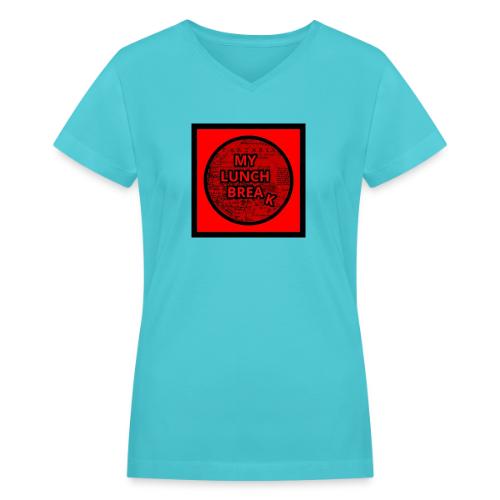 RED MLB - Women's V-Neck T-Shirt