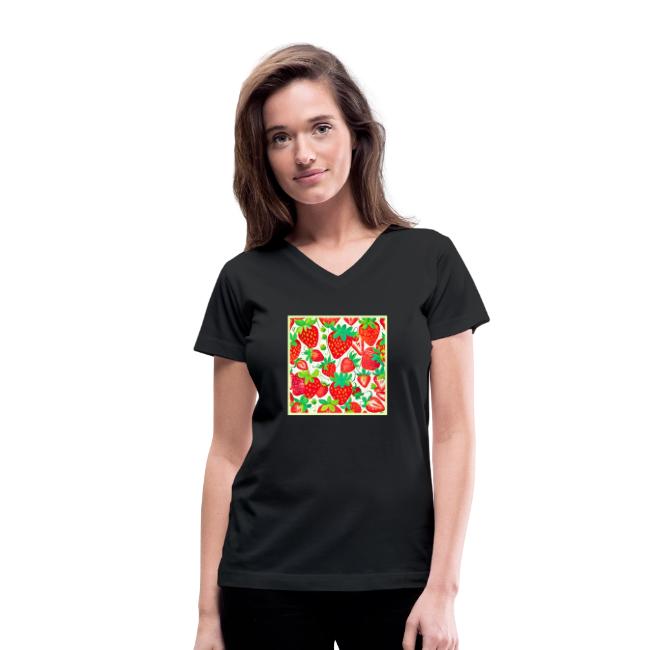 Strawberry Swirl Pattern