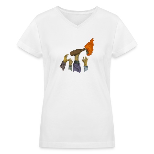 Molotov - Women's V-Neck T-Shirt
