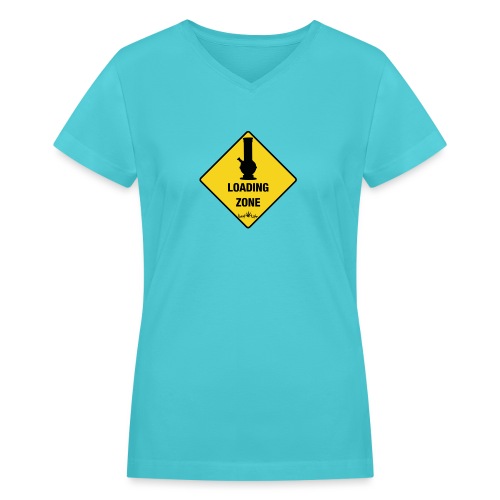 Loading Zone - Women's V-Neck T-Shirt