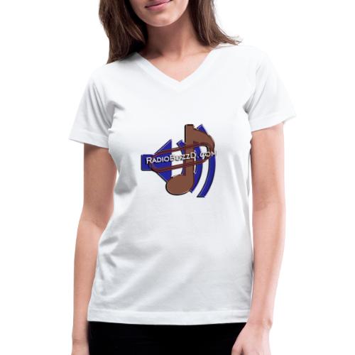RadioBuzzd - Women's V-Neck T-Shirt