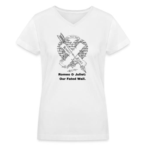 Romeo and Juliet T-Shirt - Women's V-Neck T-Shirt