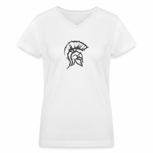 the knight - Women's V-Neck T-Shirt