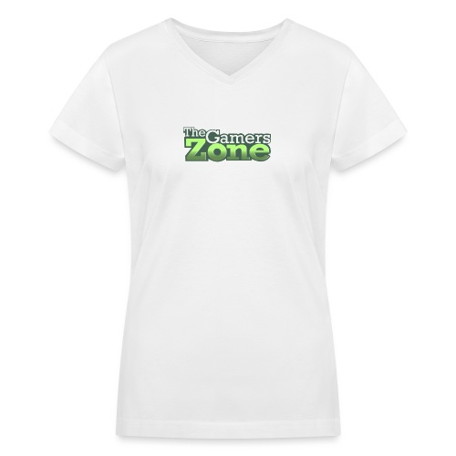 THE GAMERS ZONE - Women's V-Neck T-Shirt