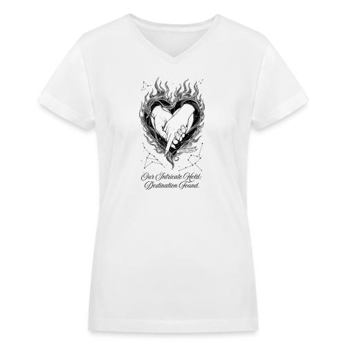 Intricate Hold T-Shirt, Mug, & Leggings - Women's V-Neck T-Shirt