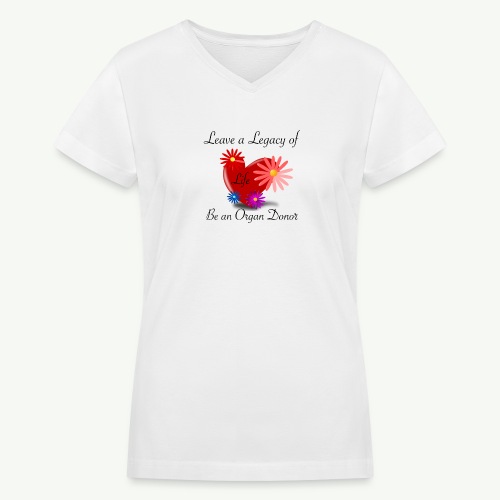 Legacy 4 - Women's V-Neck T-Shirt