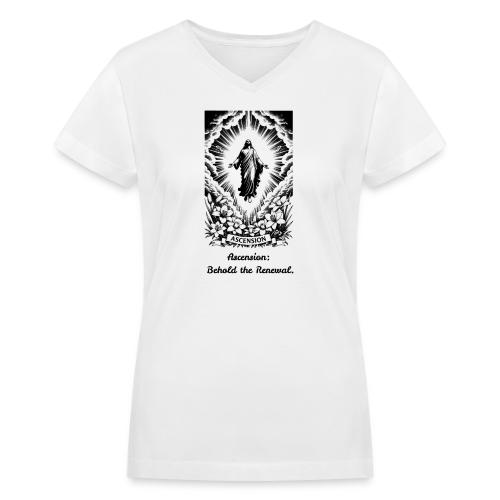 Christian T-Shirt, Poster, & Mug - Women's V-Neck T-Shirt