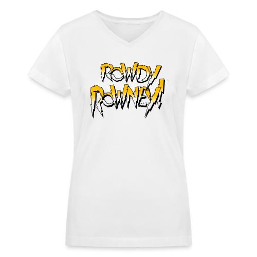 on light png - Women's V-Neck T-Shirt