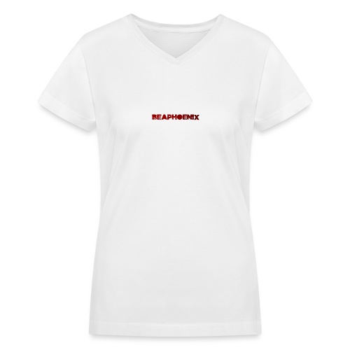 BEAPHOENIX - Women's V-Neck T-Shirt