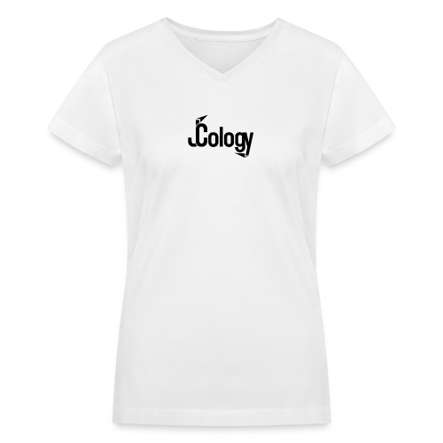 JCology Brand - Women's V-Neck T-Shirt