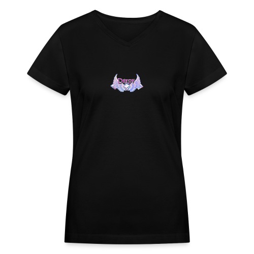 Derpy Main Merch - Women's V-Neck T-Shirt