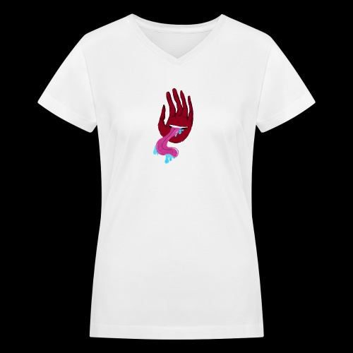 The Hand - Women's V-Neck T-Shirt