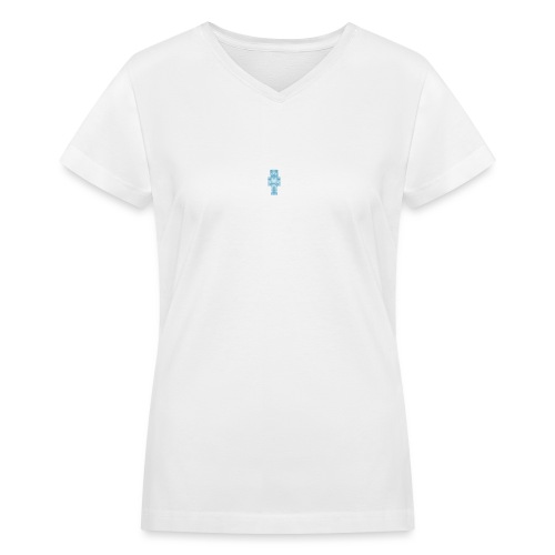 Diamond Steve - Women's V-Neck T-Shirt