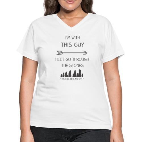 This Guy Dark - Women's V-Neck T-Shirt