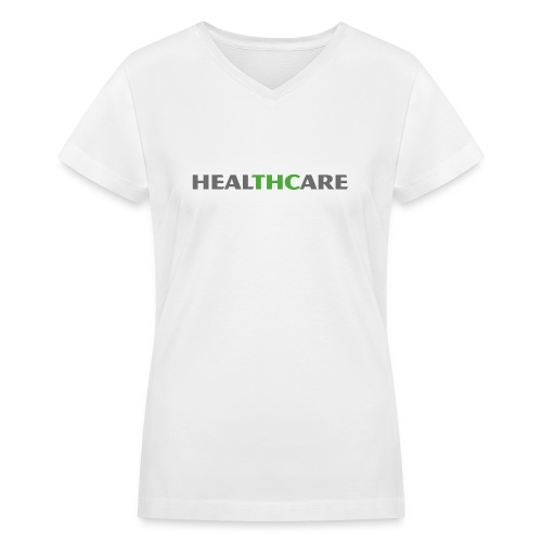 HealTHCare - Women's V-Neck T-Shirt