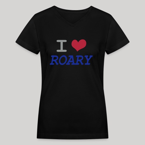 I heart Roary - Women's V-Neck T-Shirt
