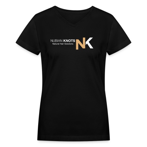 Nubian Knots - Women's V-Neck T-Shirt