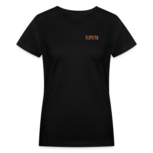 VFM Small Logo - Women's V-Neck T-Shirt