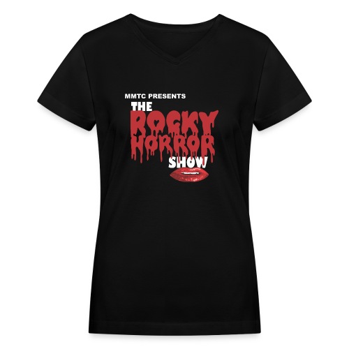 MMTC Rocky Horror Show - White - Women's V-Neck T-Shirt