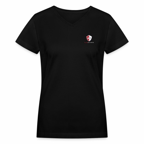 Maxx Exchange Brand Name Trademark Insignia Badge. - Women's V-Neck T-Shirt