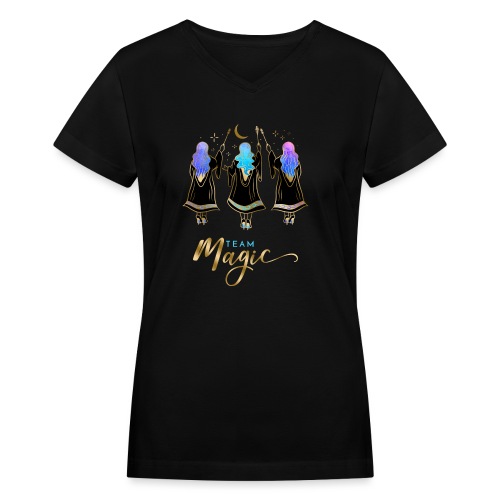 Team Magic - Women's V-Neck T-Shirt