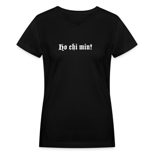 tshirtdesignspeyside3white - Women's V-Neck T-Shirt