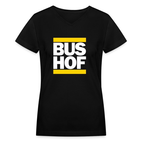 Bus Hof Women's T-Shirts - Women's V-Neck T-Shirt