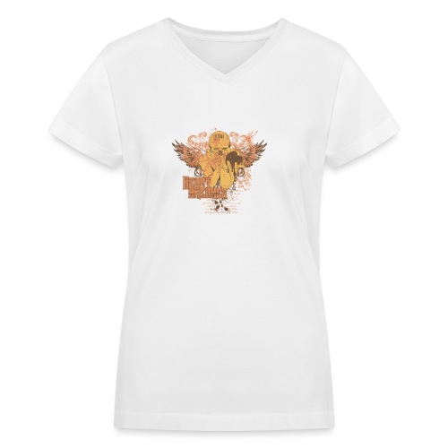 teetemplate54 - Women's V-Neck T-Shirt