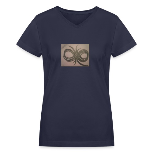 Infinity - Women's V-Neck T-Shirt