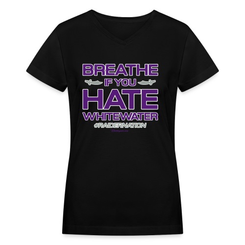 Breathe Long Sleeve Shirts - Women's V-Neck T-Shirt