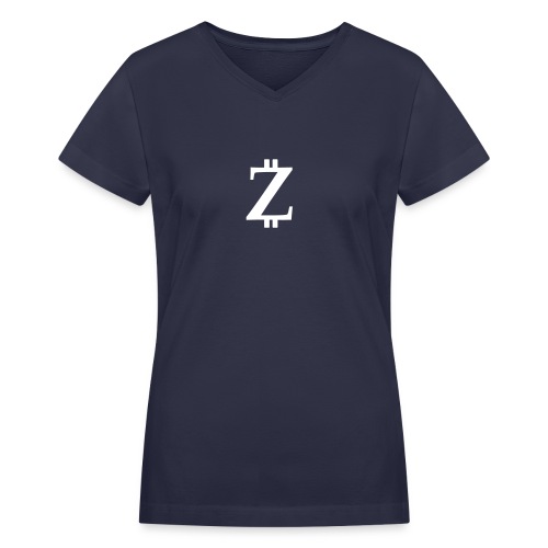 Big Z black - Women's V-Neck T-Shirt