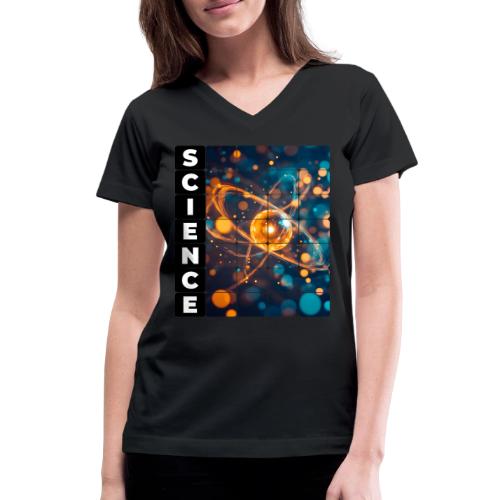 Science in Motion - Women's V-Neck T-Shirt