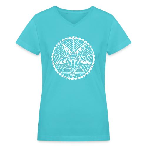 Corpsewood Baphomet - Women's V-Neck T-Shirt