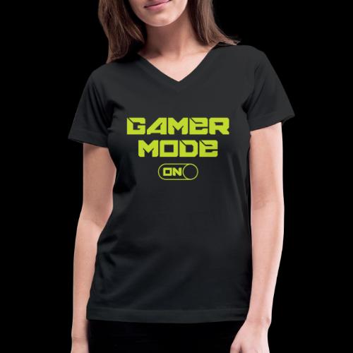 Gamer Mode: Activated! - Women's V-Neck T-Shirt