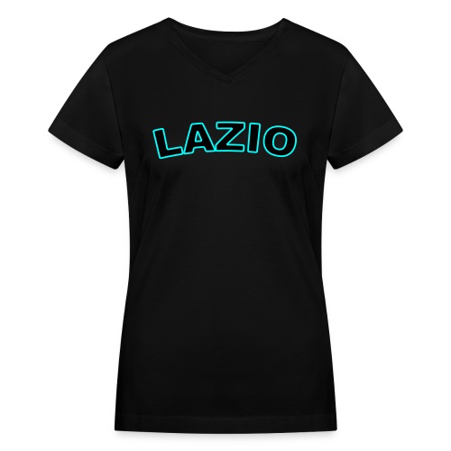 lazio_2_color - Women's V-Neck T-Shirt