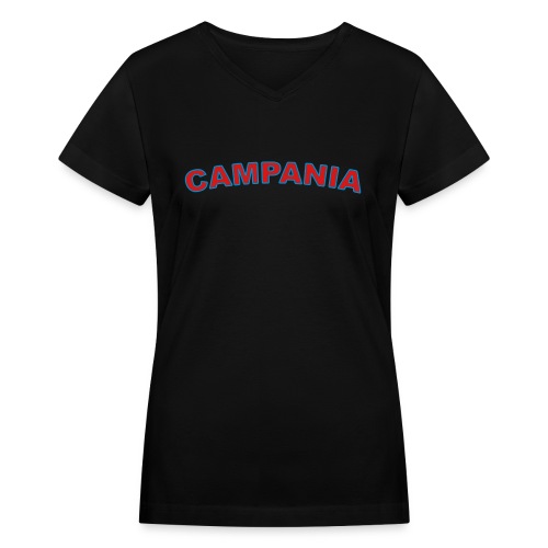 campania_2_color - Women's V-Neck T-Shirt
