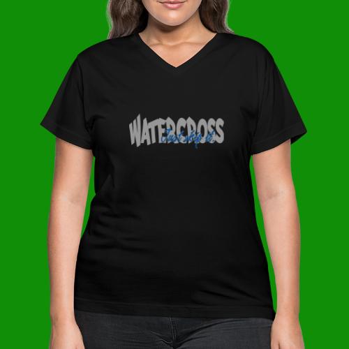 Just Skip It - Watercross - Women's V-Neck T-Shirt