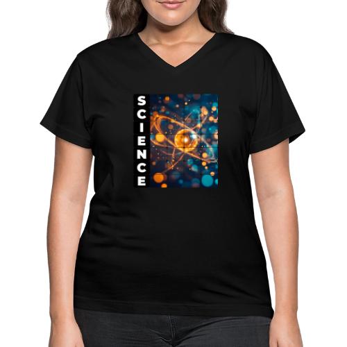 Science in Motion - Women's V-Neck T-Shirt