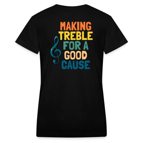 Making Treble - Women's V-Neck T-Shirt