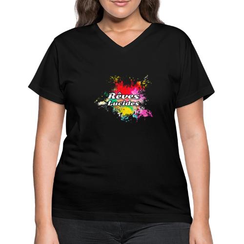 Lucid Dreams - Women's V-Neck T-Shirt