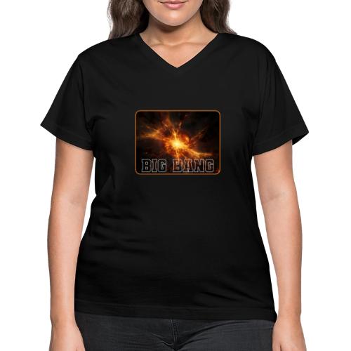 Big Bang Awakening - Women's V-Neck T-Shirt