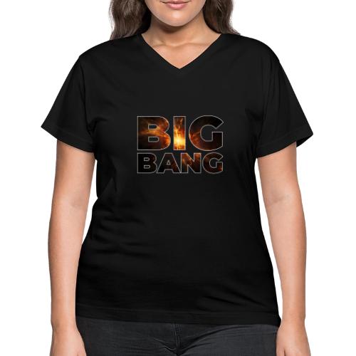 Big Bang Origins - Women's V-Neck T-Shirt