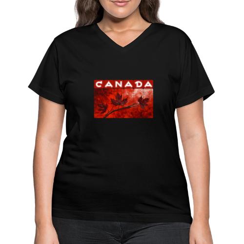 Art of Canada - Women's V-Neck T-Shirt