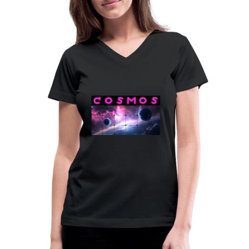 Echoes of the Cosmos - Women's V-Neck T-Shirt