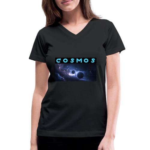 Cosmos Silence - Women's V-Neck T-Shirt