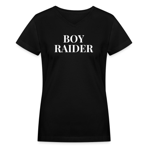 BOY RAIDER - Women's V-Neck T-Shirt
