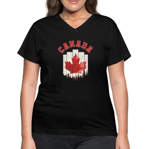 Creative Spirit of Canada - Women's V-Neck T-Shirt