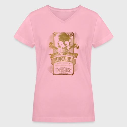 Laudanum Goth Steampunk Medical Doctor - Women's V-Neck T-Shirt