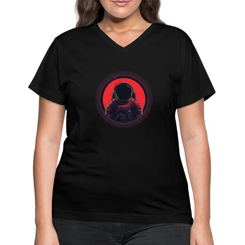 Astronaut: The universe is calling! - Women's V-Neck T-Shirt